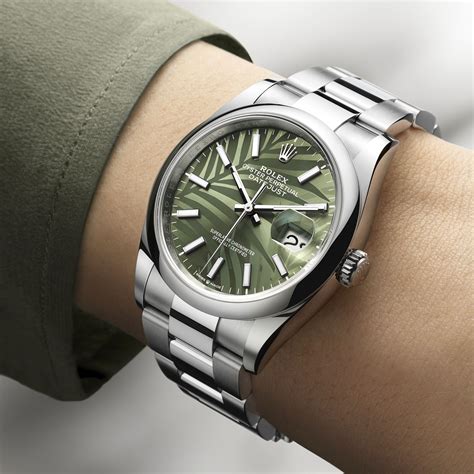 rolex olive green dial|rolex datejust 36mm green dial.